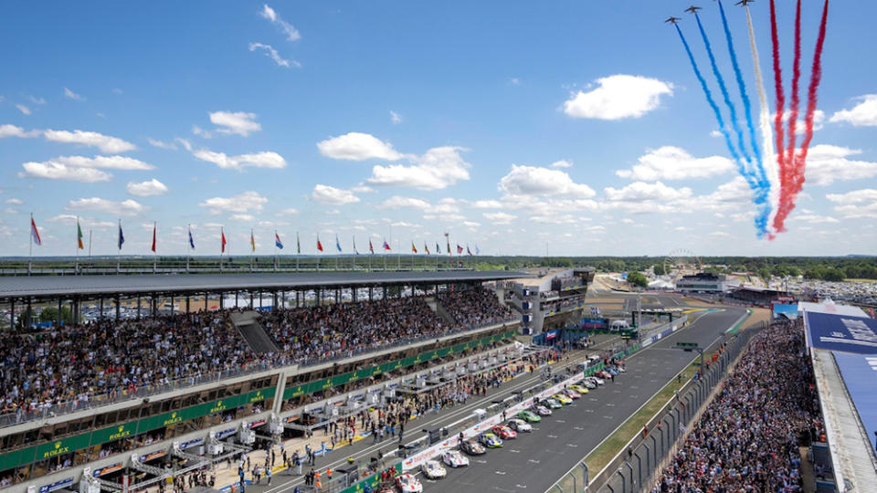 Race day at the 2022 24 Hours of Le Mans