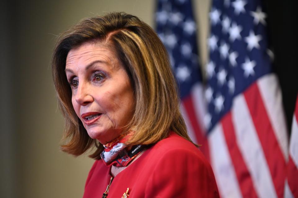 Nancy Pelosi says that Congress 'will have an agreement’ on a new pandemic stimulus deal before it takes its Christmas break (Getty Images)