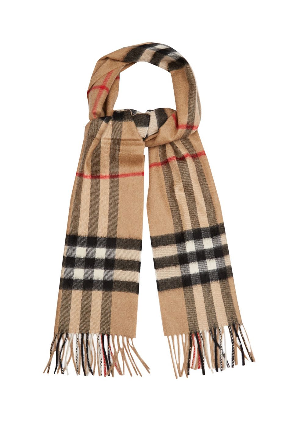 The Burberry scarf