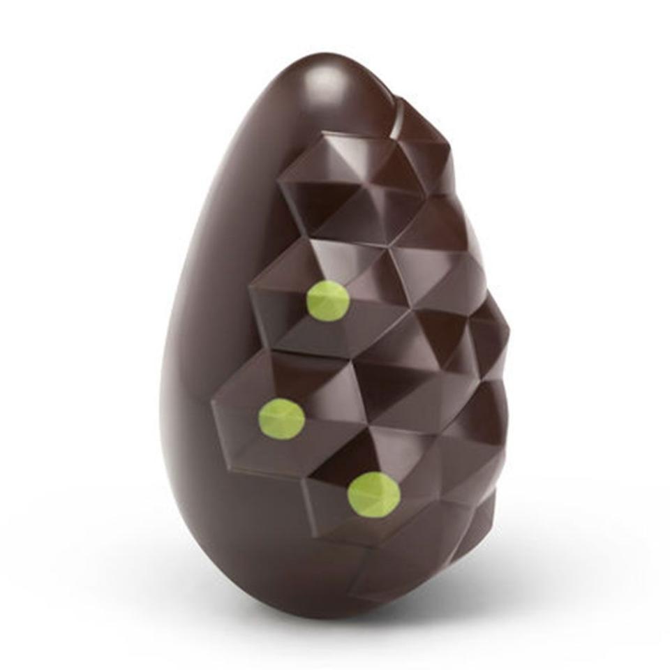 <p>This 70% dark chocolate egg with a hint of Tasmanian peppermint oil will satisfy all of your After Eights cravings.</p><p>Mint chocolate hard-boiled Easter egg, £15, Hotel Chocolat</p><p><a class="link " href="https://go.redirectingat.com?id=127X1599956&url=https%3A%2F%2Fwww.hotelchocolat.com%2Fuk%2Fmint-hard-boiled-egg.html%23start%3D3&sref=https%3A%2F%2Fwww.cosmopolitan.com%2Fuk%2Fworklife%2Fg15871251%2Fvegan-easter-eggs%2F" rel="nofollow noopener" target="_blank" data-ylk="slk:BUY NOW;elm:context_link;itc:0;sec:content-canvas">BUY NOW</a></p>