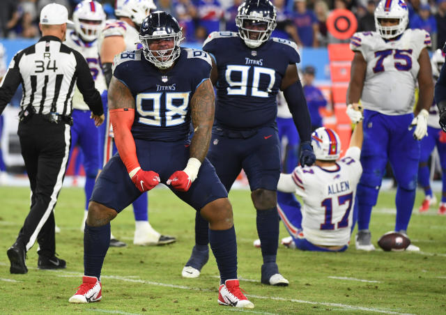 Bills lose to Titans as Josh Allen's fourth-down QB sneak falls short