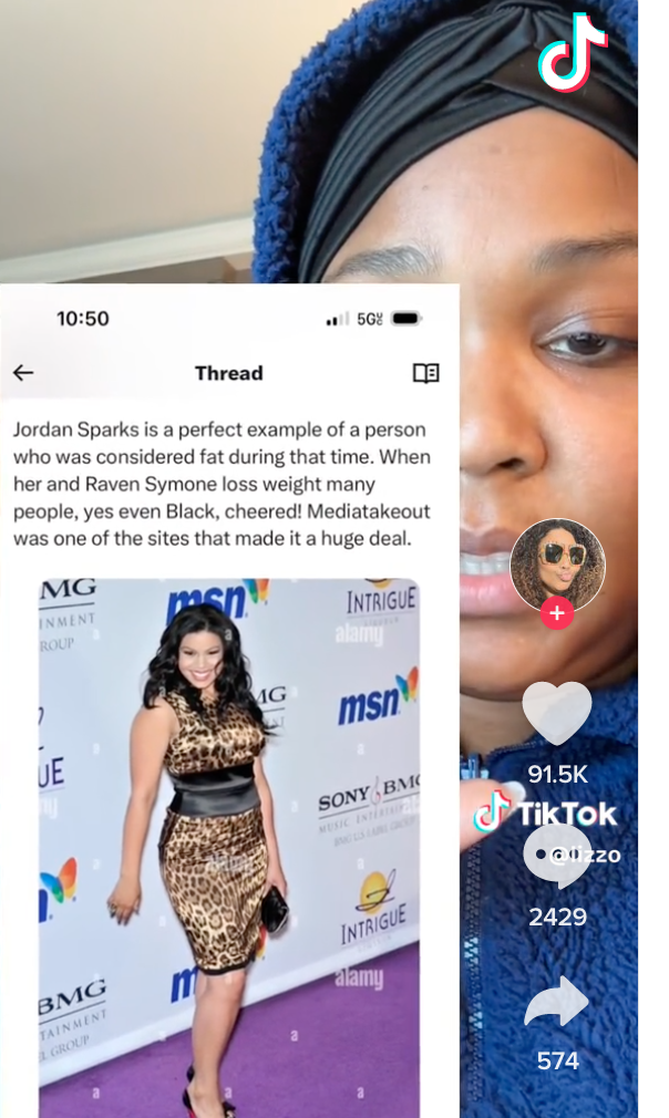   @lizzo / tiktok.com