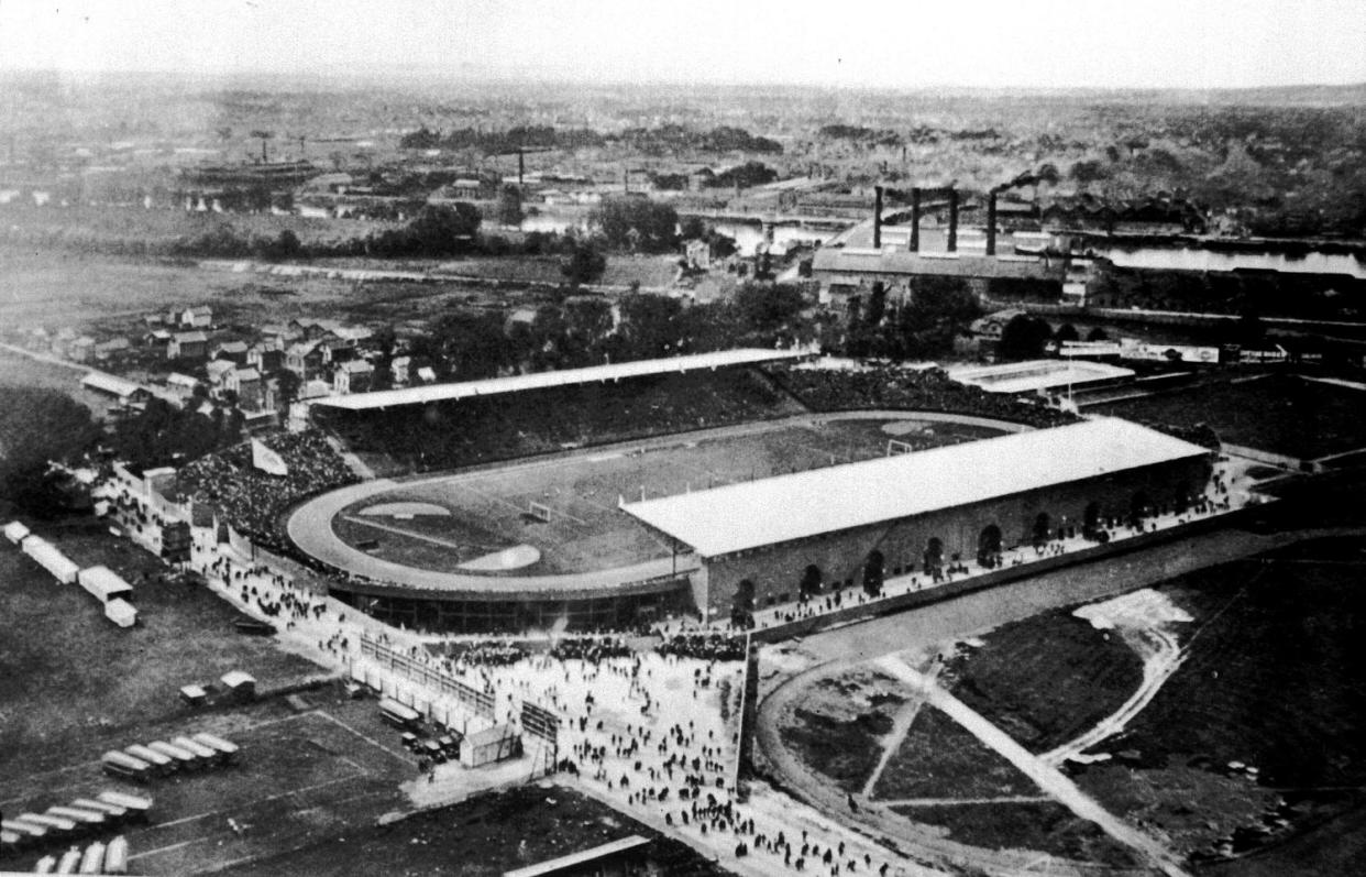 The site of the 1924 Olympic Games in Paris, France. (Smith Archive / Alamy Stock Photo)