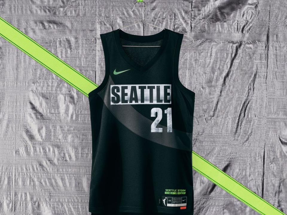 Seattle Storm Rebel Edition Jerseys