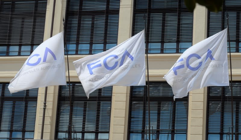 FILE PHOTO: Fiat Chrysler Automobiles (FCA) headquarters are seen in Turin