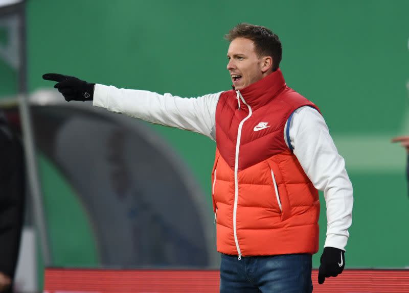 FILE PHOTO: DFB Cup - Quarter Final - RB Leipzig v VfL Wolfsburg