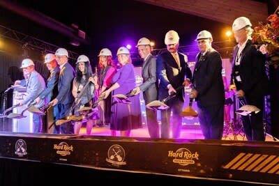 Hard Rock International says its Las Vegas hotel will open in 2025