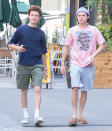 <p>Tom Holland and his brother Harry head out in N.Y.C. on July 21. </p>