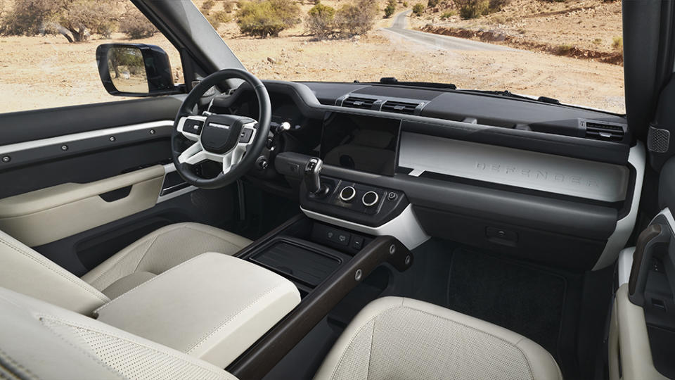 Inside the 2023 Land Rover Defender 130