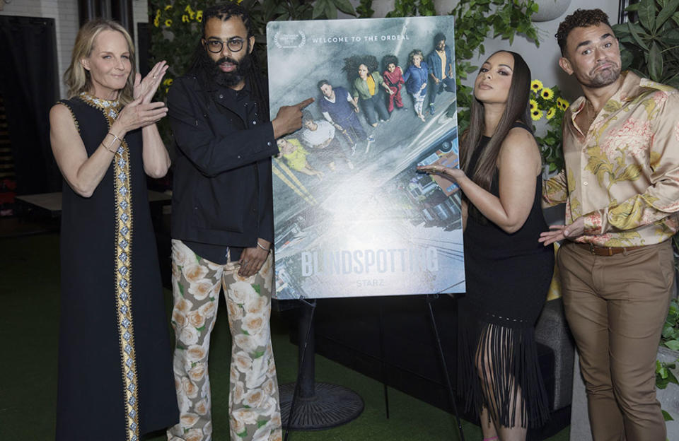 Helen Hunt, Daveed Diggs, Jasmine Cephas Jones and Andrew Chappelle - Credit: Courtesy of Tyler Curtis/ABImages