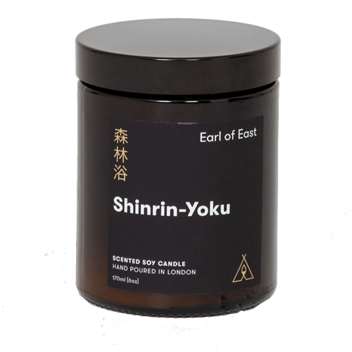 <p><a class="link " href="https://www.couvertureandthegarbstore.com/medium-candle-japanese-bathing-shinrin-yoku.html" rel="nofollow noopener" target="_blank" data-ylk="slk:SHOP;elm:context_link;itc:0;sec:content-canvas">SHOP</a></p><p>Inspired by the Japanese ritual of forest bathing – from which people derive peace and recovery, immersing themselves in the sights, sounds and smells of the woodland – this candle blends earthy notes like cedarwood, oakmoss and black pepper.</p><p>£20, <a href="https://www.couvertureandthegarbstore.com/medium-candle-japanese-bathing-shinrin-yoku.html" rel="nofollow noopener" target="_blank" data-ylk="slk:couvertureandthegarbstore.com;elm:context_link;itc:0;sec:content-canvas" class="link ">couvertureandthegarbstore.com</a></p>