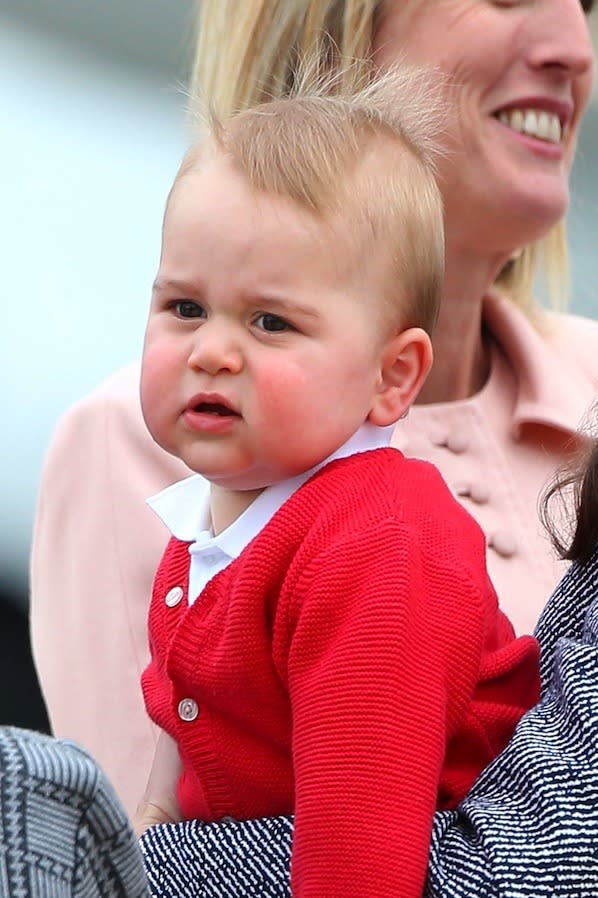 Prince George In Pictures