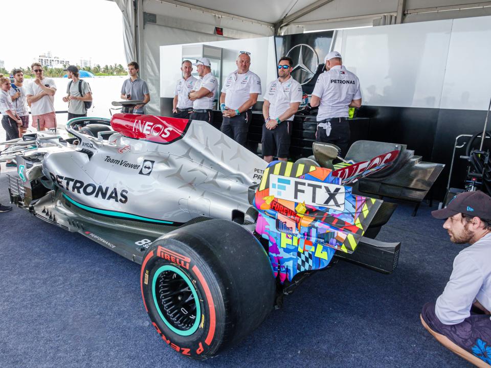 Mercedes-AMG Petronas Formula One Team car