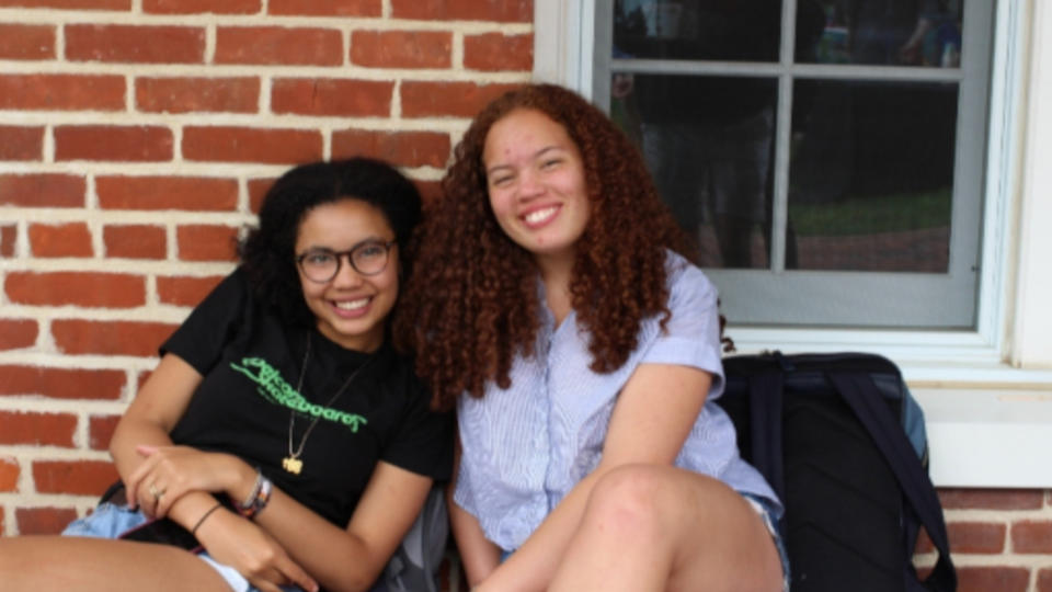 Amy John-Terry, left, and Skye Jackson, co-creators of Black at EHS. (Photo courtesy of Skye Jackson)