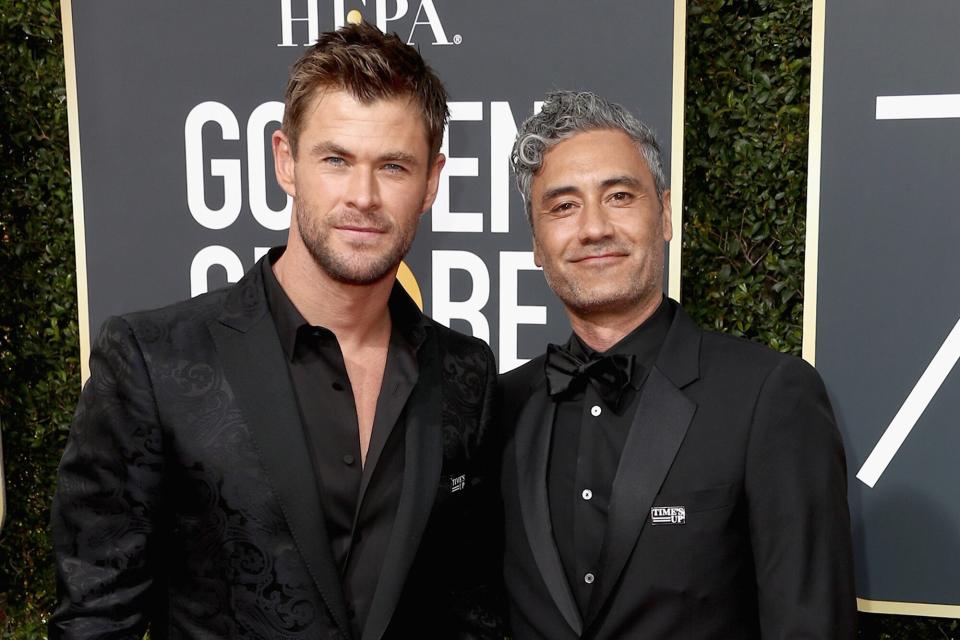 Chris Hemsworth and Taika Waititi