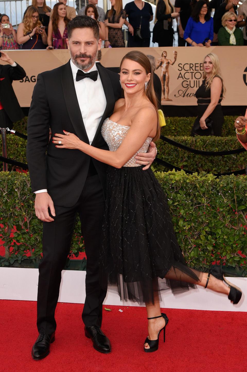 Joe Manganiello and Sofia Vergara (Photo by Stewart Cook/WWD/Penske Media via Getty Images)