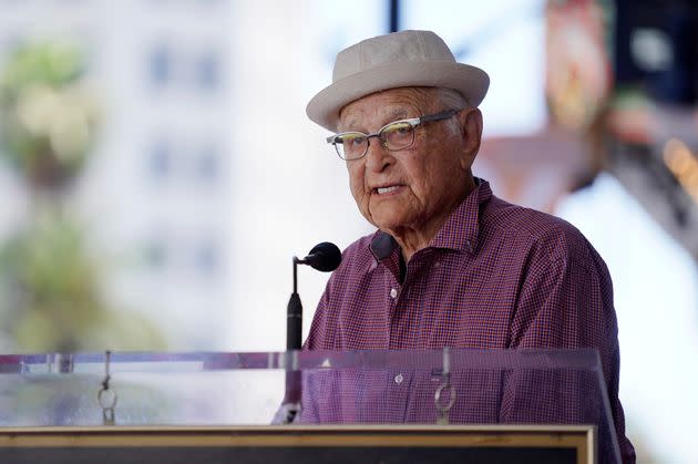 Writer/producer Norman Lear speaks at a Hollywood Walk of Fame star ceremony for actress Marla Gibbs, Tuesday, July 20, 2021, in Los Angeles. (Photo: AP Photo/Chris Pizzello)