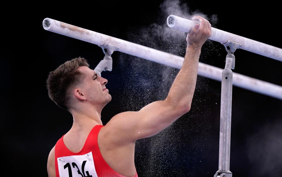 Max Whitlock in practice - PA