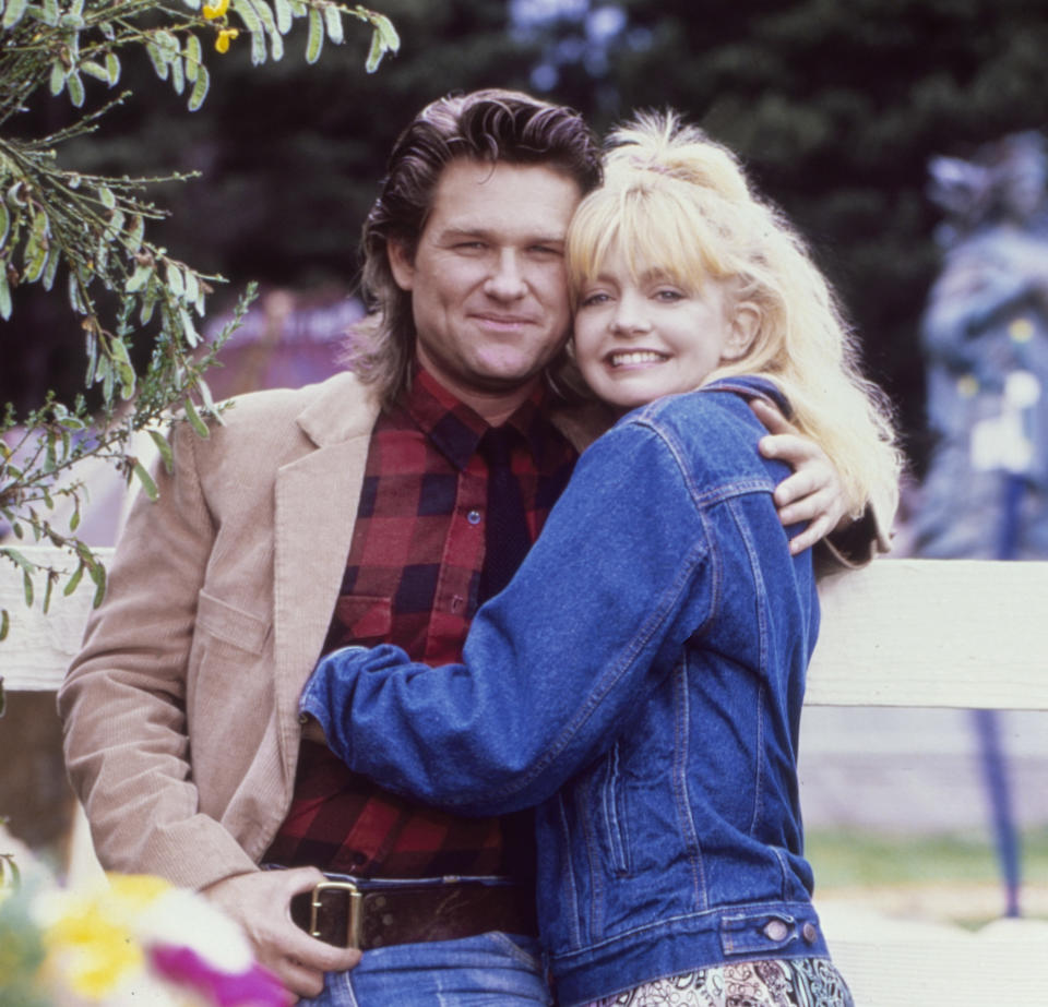 Goldie Hawn and Kurt Russell