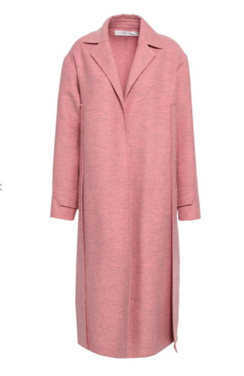 Victoria Beckham Wool-felt coat. Image via The Outnet.