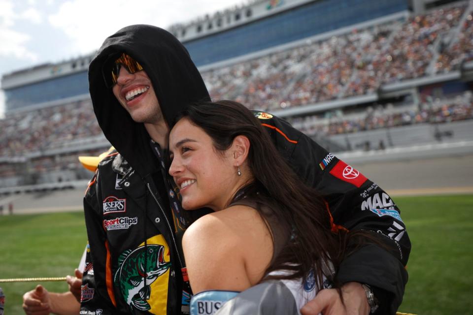 Davidson’s girlfriend Wonders (pictured) was also reportedly in the vehicle (Getty Images)
