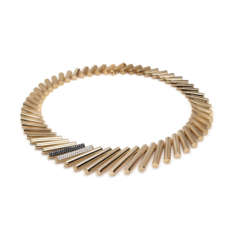A necklace from the new "Domino" collection by Roberto Coin.