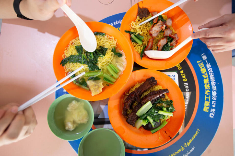 Hai Kee Noodle - all 3 dishes