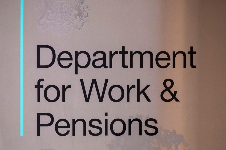 Department for Work and Pensions on 5th February 2024 in London, United Kingdom. The Department for Work and Pensions, DWP, is responsible for welfare, pensions and child maintenance policy. As the UK’s biggest public service department it administers the State Pension and a range of working age, disability and ill health benefits.