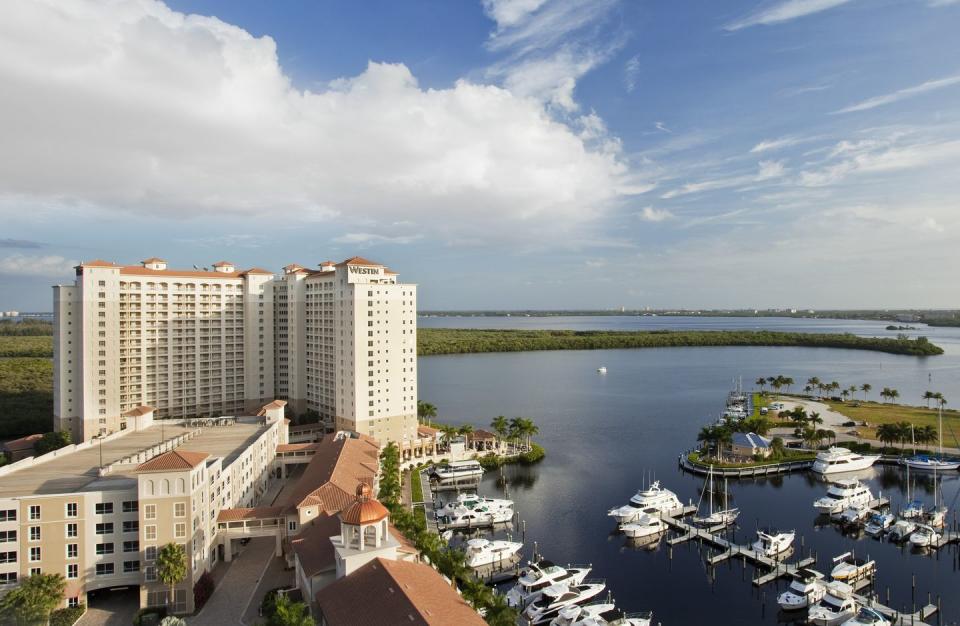 3)  The Westin Cape Coral Resort at Marina Village, Cape Coral, Florida