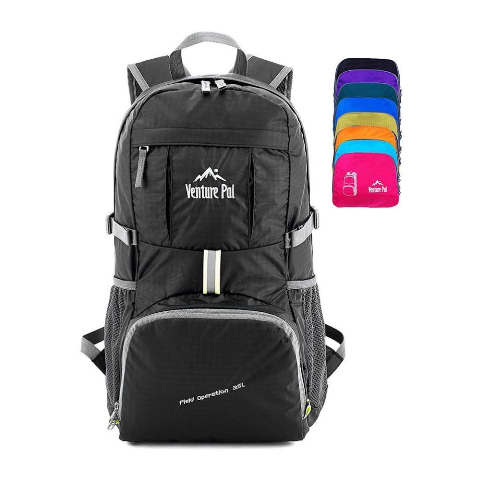 7) Venture Pal Lightweight Packable Travel Backpack