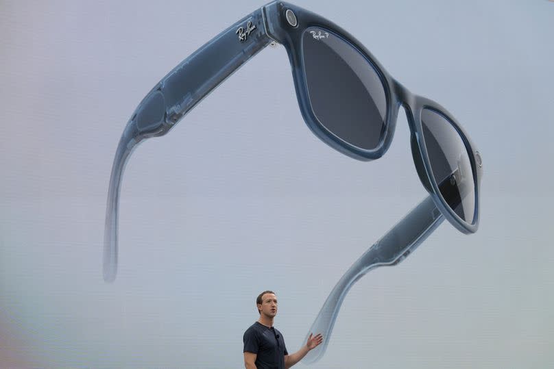 Meta CEO Mark Zuckerberg speaks during the tech giant's Connect developer conference in Menlo Park, September 2023