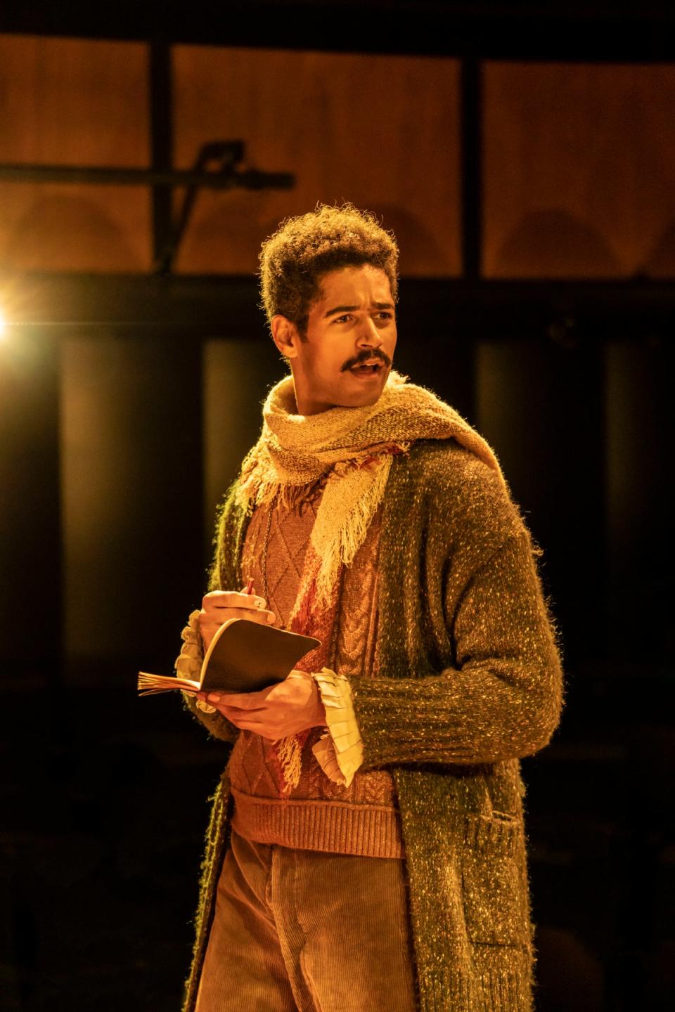 Alfred Enoch in As You Like It (Johan Persson)