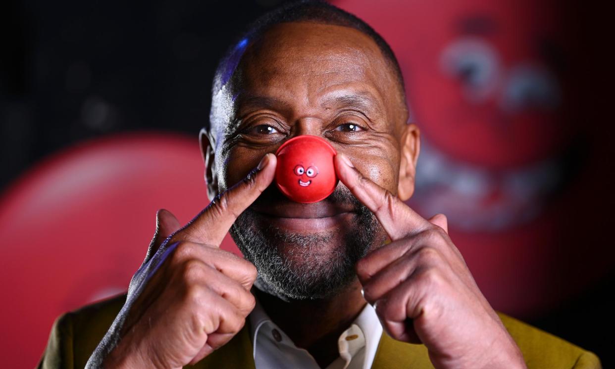 <span>Sir Lenny Henry backstage during Comic Relief Live at the London Palladium earlier this year.</span><span>Photograph: Joe Maher/Comic Relief/Getty Images for Comic Relief</span>