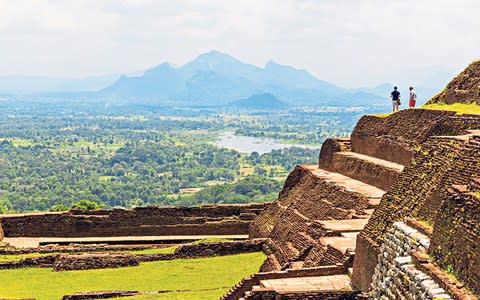 On top of Sigiriya Rock - Credit: Peter Stuckings/Peter Stuckings