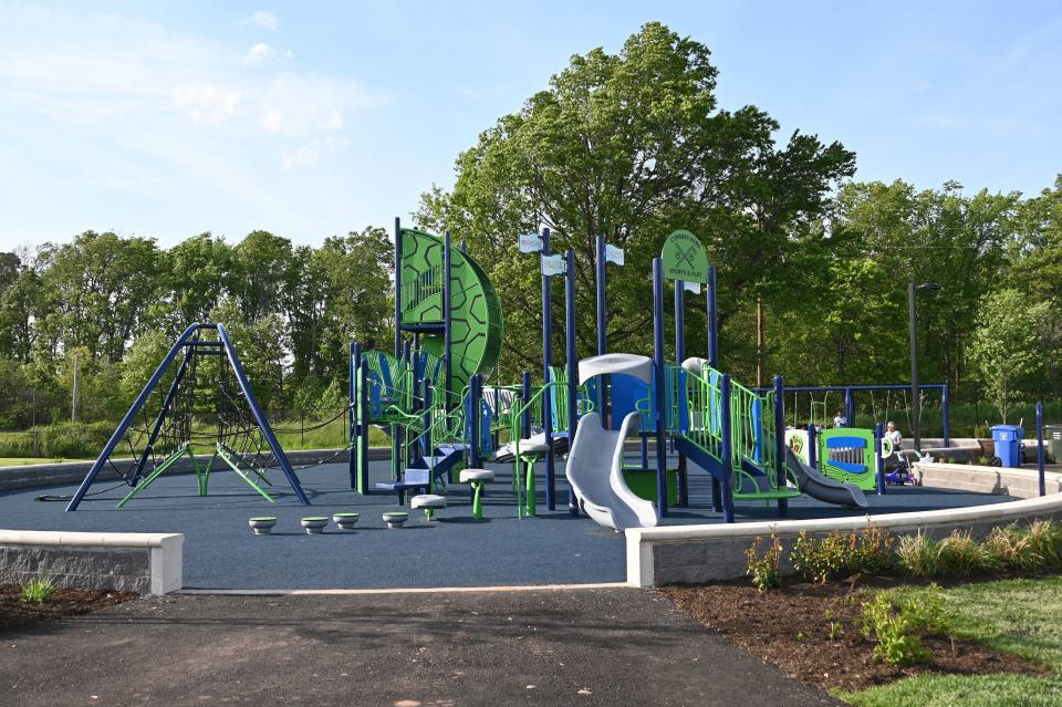 The new playground at Cypress Park II in the Port Reading section of Woodbridge