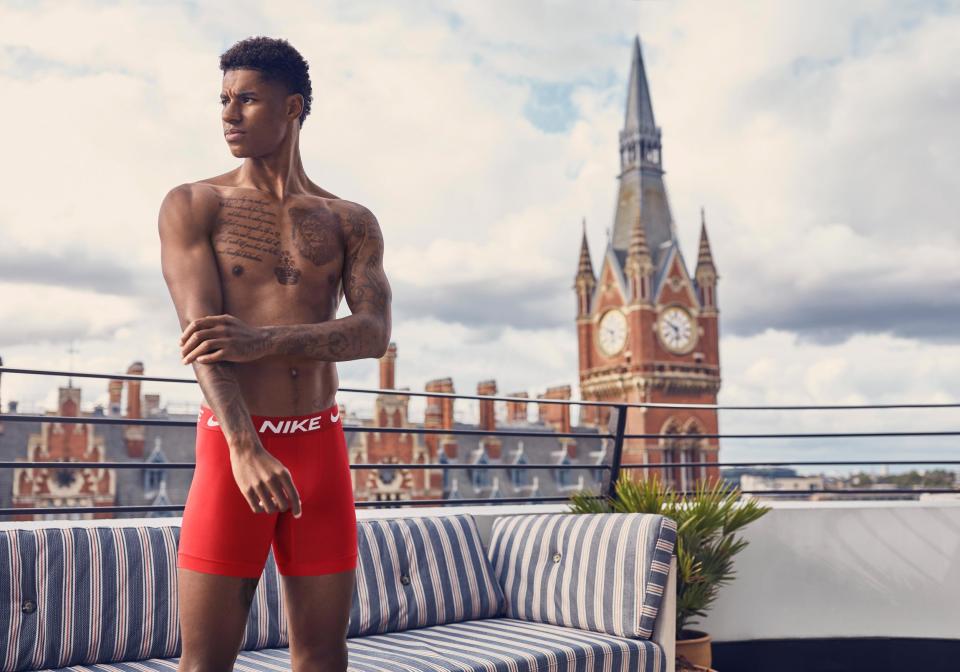 The new autumn/winter 2020 Nike underwear campaignImage courtesy of Nike