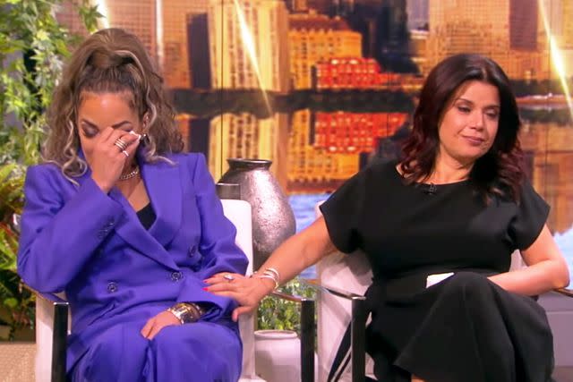 <p>ABC</p> Sunny Hostin and Ana Navarro on 'The View'