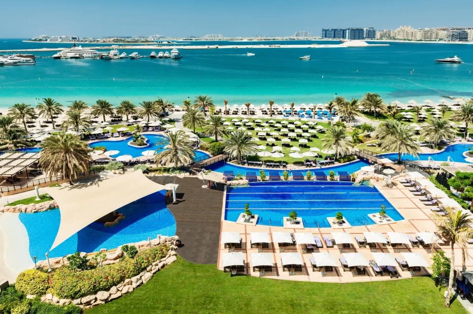 The Westin Dubai Mina Seyahi Beach Resort & Marina. (Photo: Trip.com)