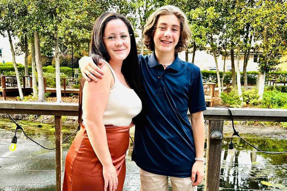 <p>Jenelle Evans Instagram</p> Jenelle Evans and her son Jace