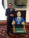 Naheed Nenshi Lego Mosaic by Dave Ware