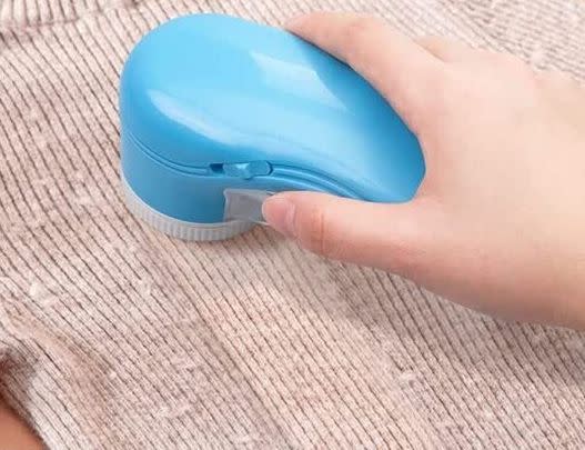 Give your clothes a new lease of life with this fabric shaver, that gets rid of all those annoying bobbly bits