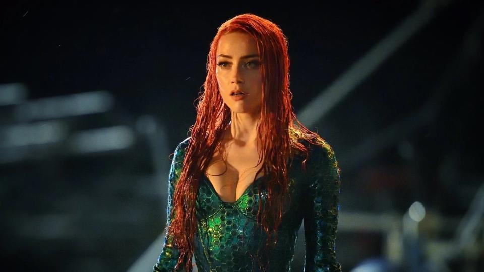 Amber Heard as Mera in Aquaman movie