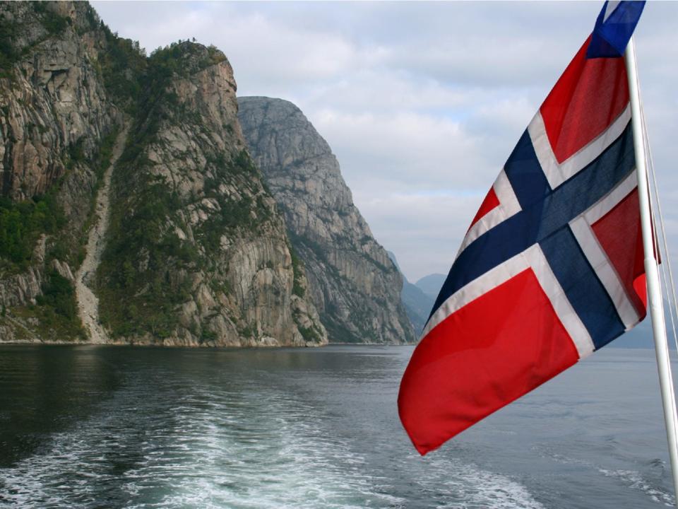 norway fjord flag