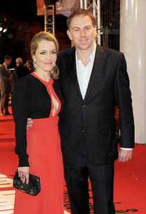 Gillian Anderson and Mark Griffiths | Photo Credits: Dave M. Benett/Getty Images