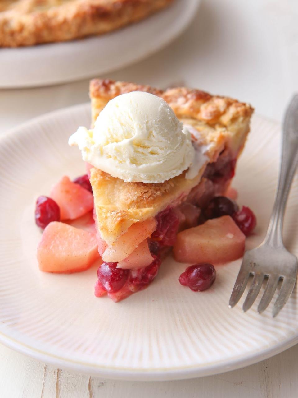 Cranberry Pear Pie