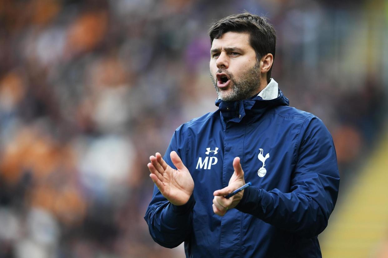 Aiming high: Mauricio Pochettino: Getty Images