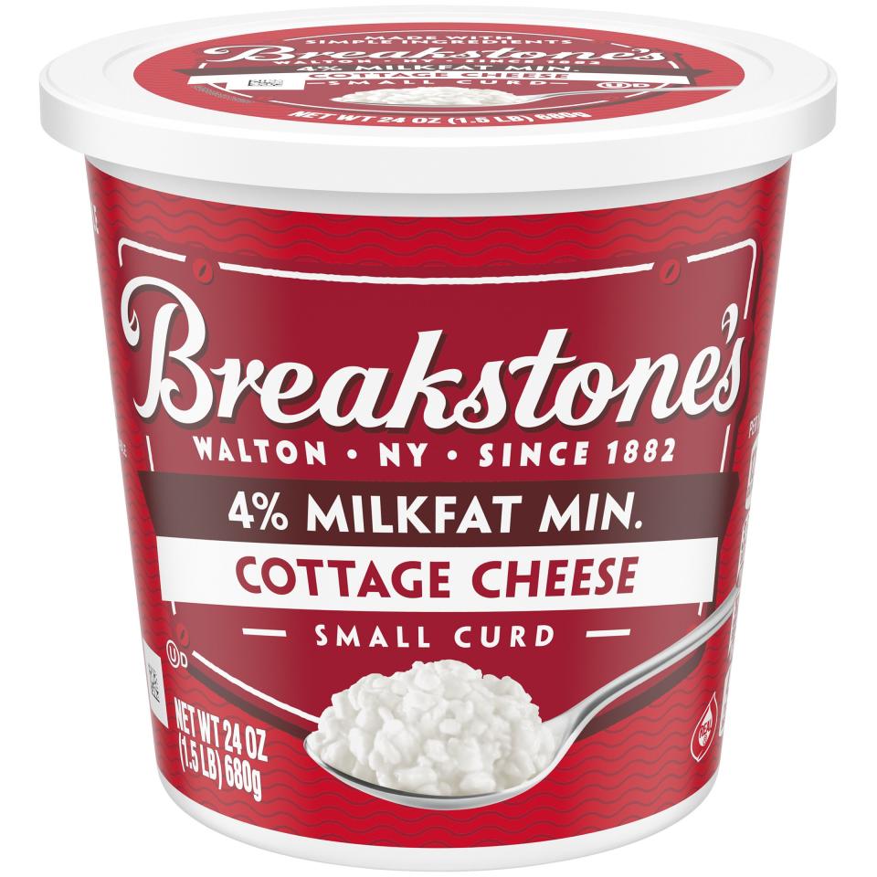 13) Small Curd 4% Milkfat Cottage Cheese