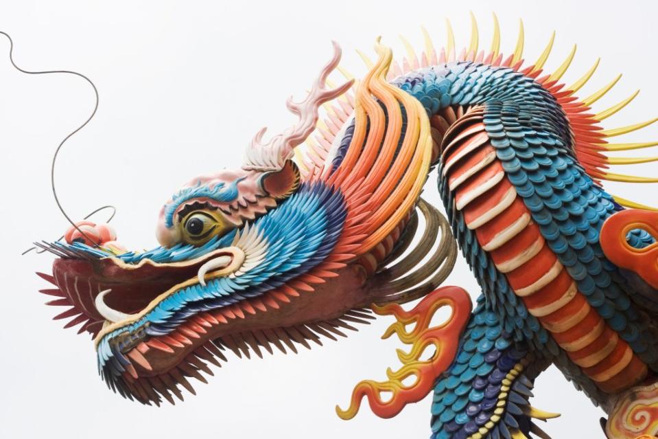 The lunar nodes are known as the head and tail of the dragon. Orange Tuesday – stock.adobe.com