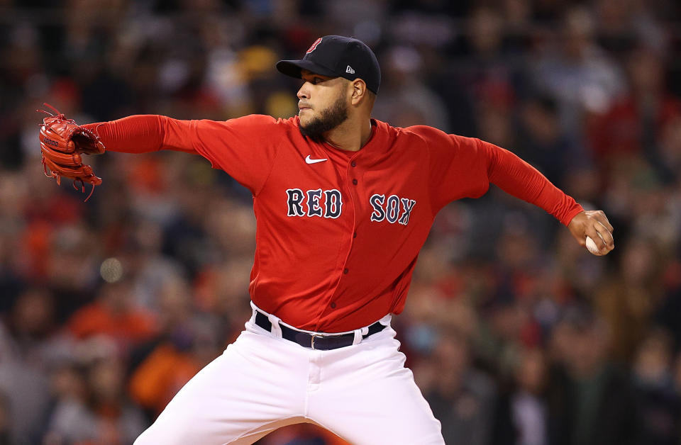 Eduardo Rodriguez with the Red Sox.