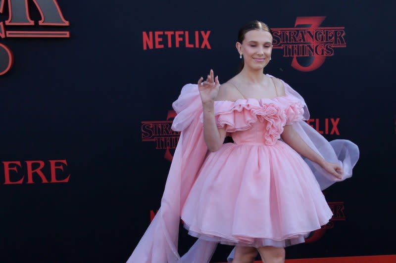 Millie Bobby Brown attends the "Stranger Things" Season 3 premiere in 2019. File Photo by Jim Ruymen/UPI